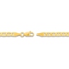 Thumbnail Image 3 of Solid Mariner Chain Necklace 14K Yellow Gold 20&quot; 3.7mm