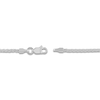 Thumbnail Image 3 of Round Solid Wheat Chain Necklace 14K White Gold 18&quot; 1.65mm