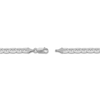 Thumbnail Image 3 of Solid Mariner Chain Necklace 14K White Gold 22&quot; 4.4mm