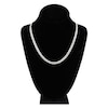 Thumbnail Image 4 of Solid Mariner Chain Necklace 14K White Gold 20&quot; 5.6mm