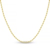 Thumbnail Image 1 of Diamond-Cut Solid Rope Chain Necklace 14K Yellow Gold 18&quot; 2.15mm