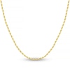 Thumbnail Image 0 of Diamond-Cut Solid Rope Chain Necklace 14K Yellow Gold 20" 2.15mm