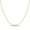 Thumbnail Image 1 of Diamond-Cut Solid Rope Chain Necklace 14K Yellow Gold 22&quot; 2.15mm