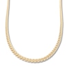 Thumbnail Image 1 of Curb Link Necklace 14K Yellow Gold 20&quot; 4.3mm