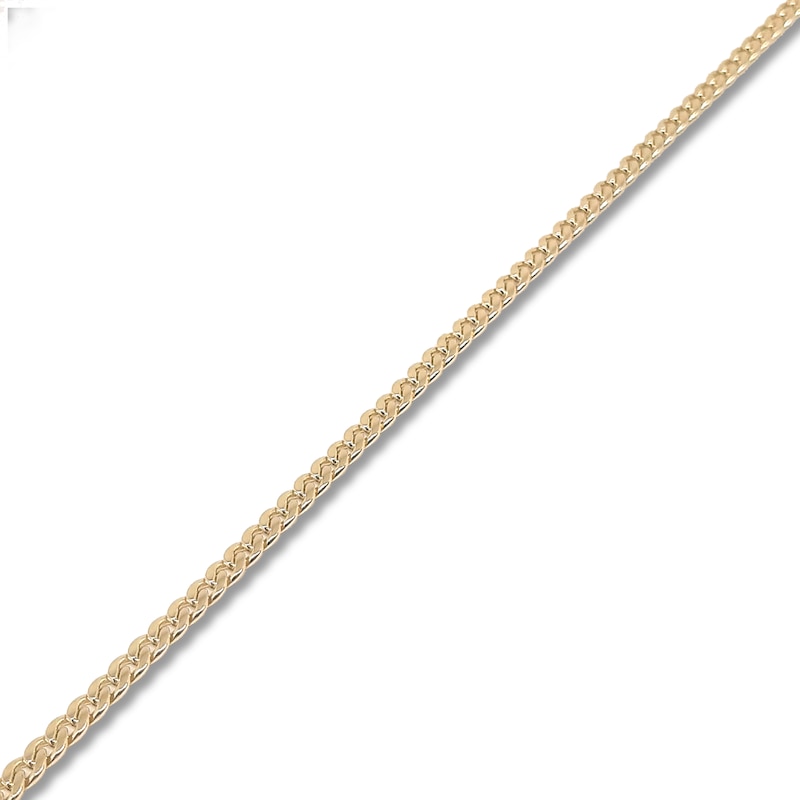 Main Image 2 of Curb Link Necklace 14K Yellow Gold 20&quot; 4.3mm