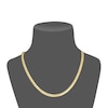 Thumbnail Image 2 of Semi-Solid Diamond-Cut Wheat Chain Necklace 14K Yellow Gold 24&quot; 5.3mm