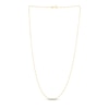 Thumbnail Image 3 of Solid Figaro Chain Necklace 14K Yellow Gold 16&quot; 1.3mm