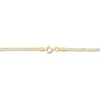 Thumbnail Image 2 of Solid Figaro Chain Necklace 14K Yellow Gold 24&quot; 2.0mm