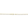 Thumbnail Image 2 of Solid Figaro Chain Necklace 14K Yellow Gold 18&quot; 2.8mm