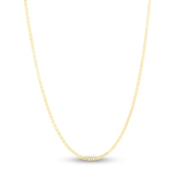 Solid Mariner Chain Necklace 14K Yellow Gold 24&quot; 1.7mm