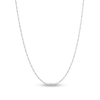 Thumbnail Image 0 of Semi-Solid Singapore Chain Necklace Sterling Silver 20" 1.8mm