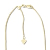 Thumbnail Image 1 of Semi-Solid Round Wheat Chain Necklace 14K Yellow Gold 22" Adjustable 1mm