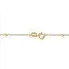 Thumbnail Image 1 of Semi-Solid Beaded Chain Necklace 14K Yellow Gold 18" 1.8mm