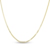 Thumbnail Image 1 of Semi-Solid Milano Chain Necklace 14K Yellow Gold 18&quot; 1.1mm