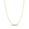 Thumbnail Image 1 of Solid Two-Tone Figaro Chain Necklace 14K Yellow Gold 22&quot; 4.8mm