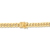 Thumbnail Image 2 of Semi-Solid Miami Cuban Link Necklace 14K Yellow Gold 24&quot; 6mm