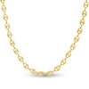 Thumbnail Image 0 of Hollow Mariner Chain Necklace 14K Yellow Gold 24" 6.7mm