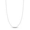 Thumbnail Image 1 of Diamond-Cut Solid Cable Chain Necklace 14K White Gold 18&quot; 2.3mm