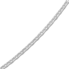 Thumbnail Image 2 of Diamond-Cut Solid Cable Chain Necklace 14K White Gold 18&quot; 2.3mm