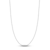 Thumbnail Image 1 of Diamond-Cut Solid Cable Chain Necklace 14K White Gold 20&quot; 2.3mm