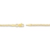 Thumbnail Image 2 of Diamond-Cut Solid Cable Chain Necklace 14K Yellow Gold 18" 2.3mm