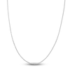 Thumbnail Image 1 of Hollow Square Wheat Chain Necklace 14K White Gold 20&quot; 2.2mm