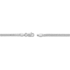 Thumbnail Image 3 of Hollow Square Wheat Chain Necklace 14K White Gold 20&quot; 2.2mm