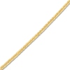 Thumbnail Image 1 of Hollow Square Wheat Chain Necklace 14K Yellow Gold 18" 2.2mm