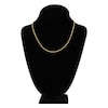 Thumbnail Image 3 of Hollow Square Wheat Chain Necklace 14K Yellow Gold 18" 2.2mm