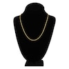 Thumbnail Image 3 of Hollow Square Wheat Chain Necklace 14K Yellow Gold 20" 2.2mm