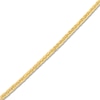 Thumbnail Image 1 of Hollow Square Wheat Chain Necklace 14K Yellow Gold 24" 2.2mm