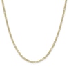 Thumbnail Image 1 of Semi-Solid Figaro Chain Necklace 10K Yellow Gold 18&quot; 18mm