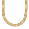 Thumbnail Image 1 of Basket Weave Necklace 14K Yellow Gold 17&quot;