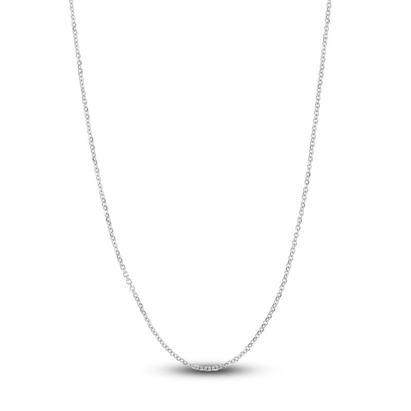 Diamond-Cut Cable Chain Necklace 18K Gold 20" 1.05mm