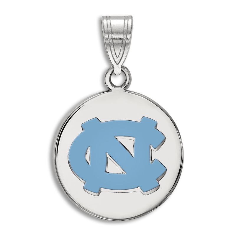 University of North Carolina Enamel Charm Sterling Silver