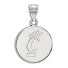 Thumbnail Image 1 of University of Cincinnati Enamel Charm Sterling Silver