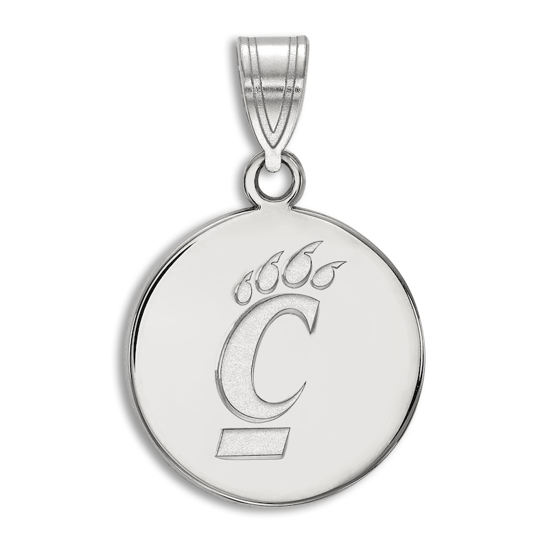 Main Image 1 of University of Cincinnati Enamel Charm Sterling Silver