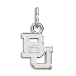 Baylor University Small Necklace Charm Sterling Silver
