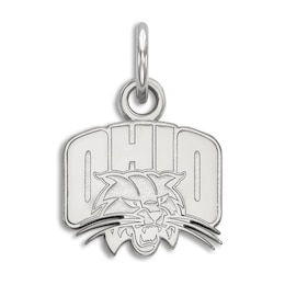 Ohio University Small Necklace Charm Sterling Silver