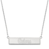 Thumbnail Image 1 of University of Florida University Small Bar Necklace Sterling Silver 18&quot;