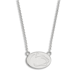 Penn State University Small Pendant Necklace Sterling Silver 18&quot;