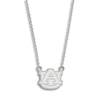 Thumbnail Image 1 of Auburn University Large Pendant Necklace Sterling Silver 18&quot;