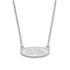 Thumbnail Image 1 of University of Mississippi Small Pendant Necklace Sterling Silver 18&quot;