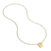 Thumbnail Image 3 of Solid Paperclip/Curb Split Chain Necklace 14K Yellow Gold 20" 2.6mm