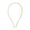 Thumbnail Image 0 of Semi-Solid Paperclip Split Chain Necklace 14K Yellow Gold 20" 3.8mm