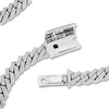 Thumbnail Image 3 of Men's Diamond Cuban Link Chain 19 ct tw Round Necklace 10K White Gold 22&quot;