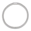 Thumbnail Image 1 of Men's Diamond Cuban Link Chain 26-3/4 ct tw Round Necklace 10K Yellow Gold 22&quot;