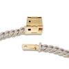 Thumbnail Image 2 of Men's Diamond Cuban Link Chain 26-3/4 ct tw Round Necklace 10K Yellow Gold 22&quot;