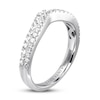 Thumbnail Image 2 of Vera Wang WISH Wedding Band 1/2 ct tw Round 14K White Gold