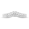 Thumbnail Image 3 of Vera Wang WISH Wedding Band 1/2 ct tw Round 14K White Gold